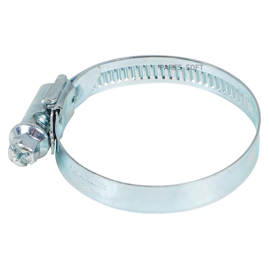 Хомут на патрубки AIRLINE червячный 32-50 мм (оцинкованный) - AIRLINE None None